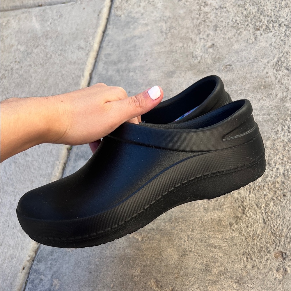 Dansko Kaci Mules - Black Eva View 4